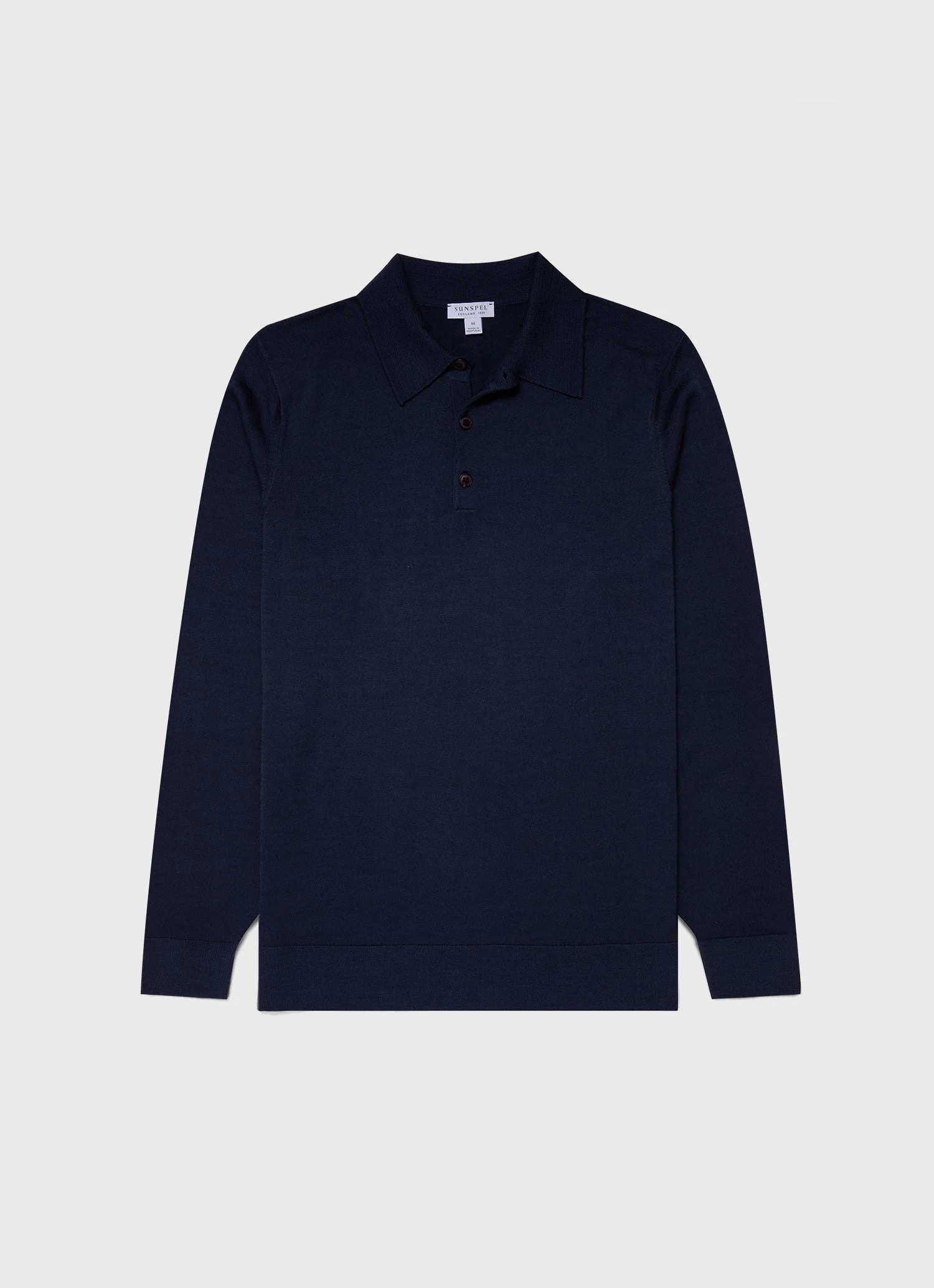 Fine Merino Wool Polo Shirt - 1