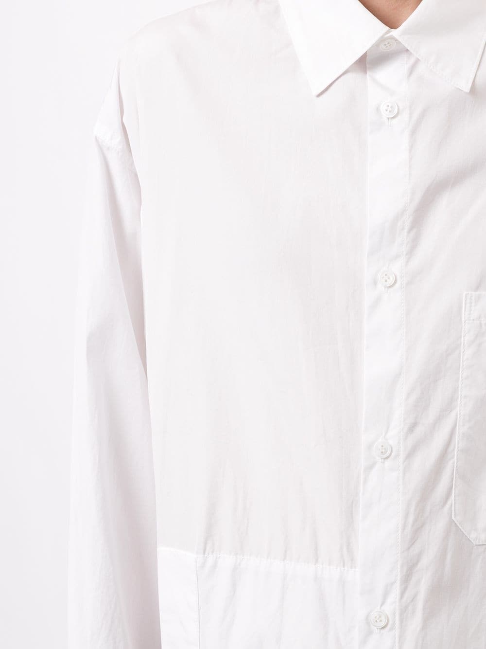 pocket-detail shirt dress - 5