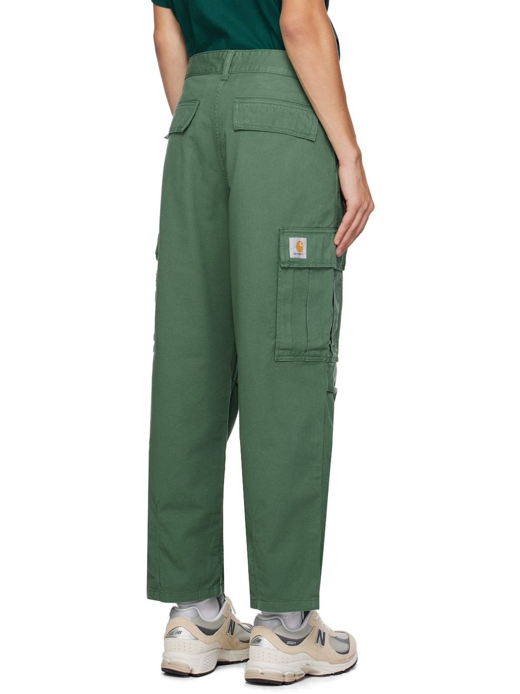 Green Cole Cargo Pants - 3