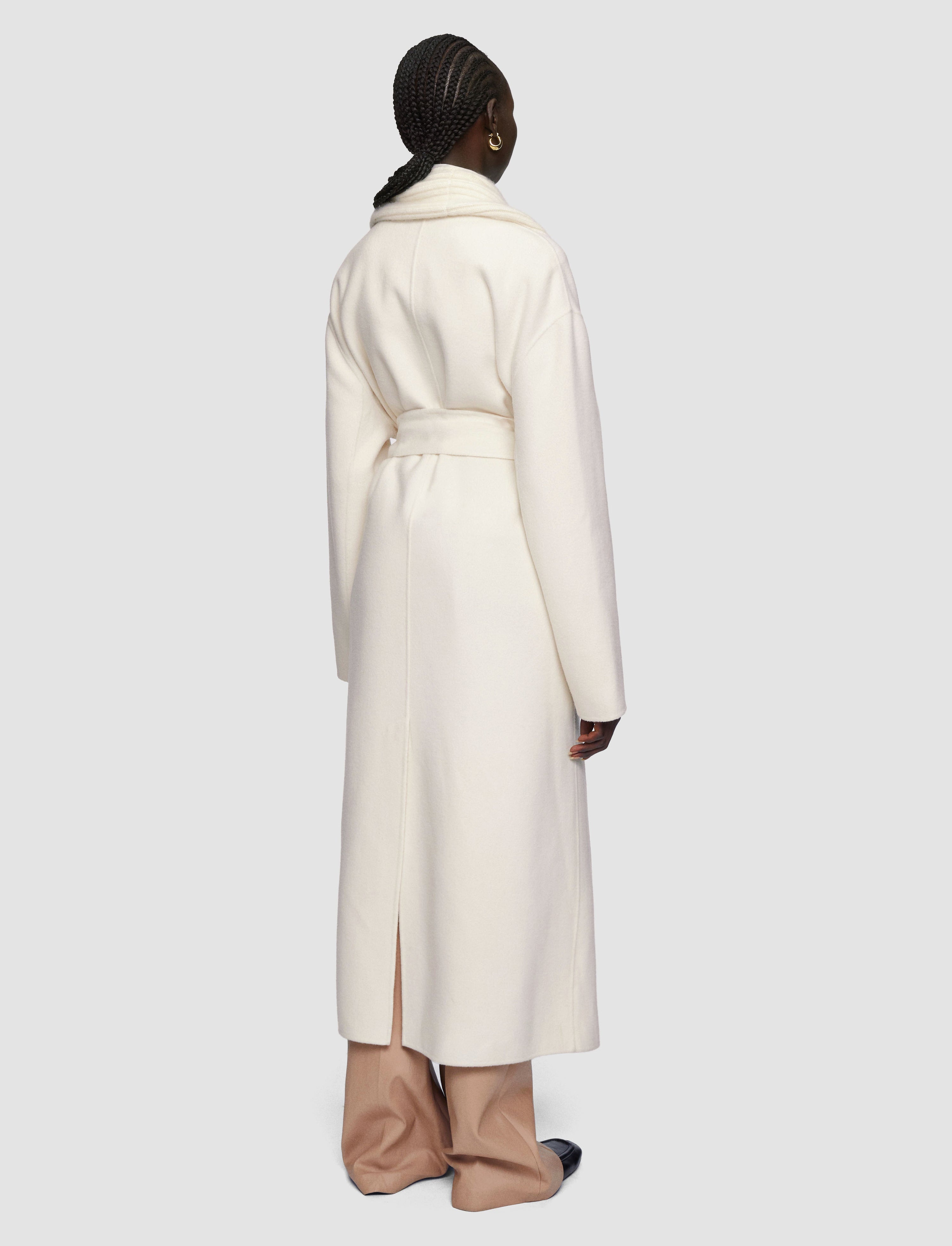 Rica Double Face Cashmere Coat - 4