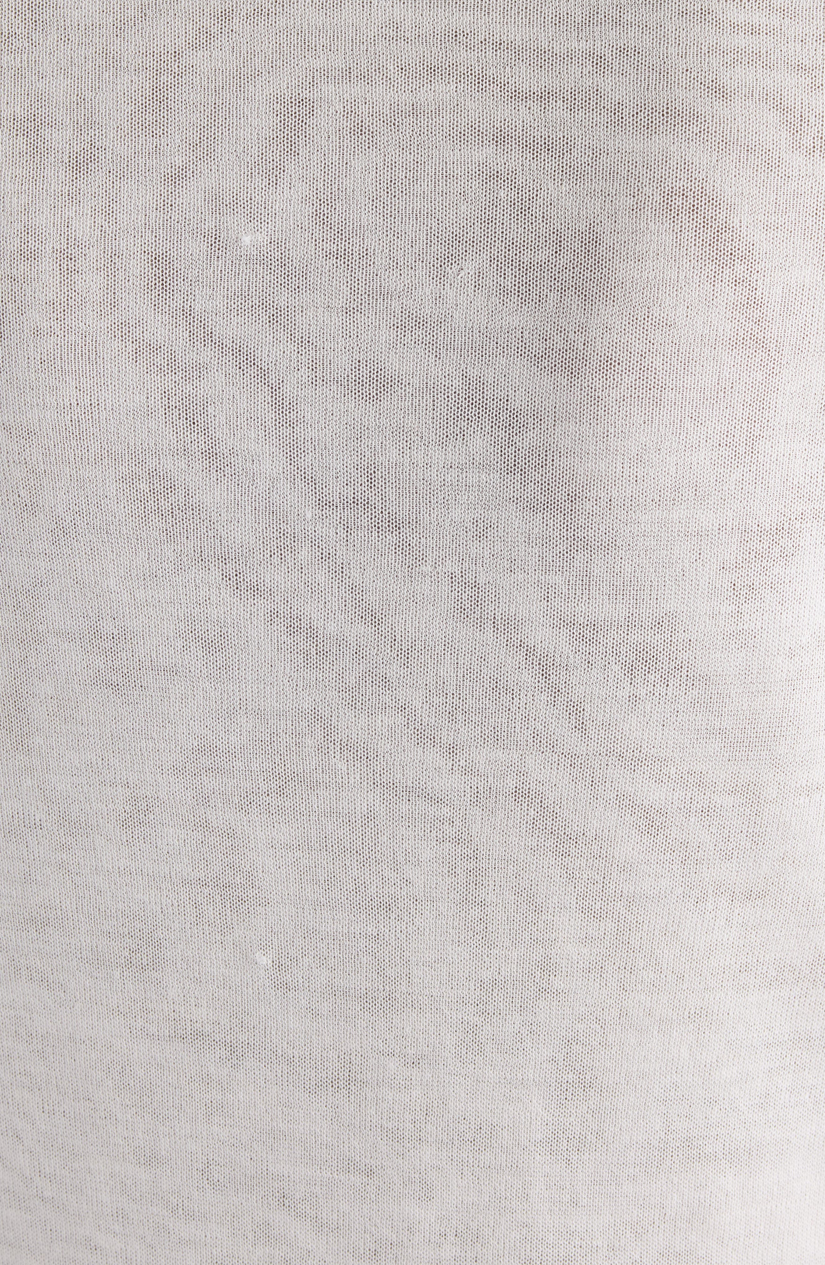 Acne Studios Kout Pocket Polo in White/Navy at Nordstrom - 6
