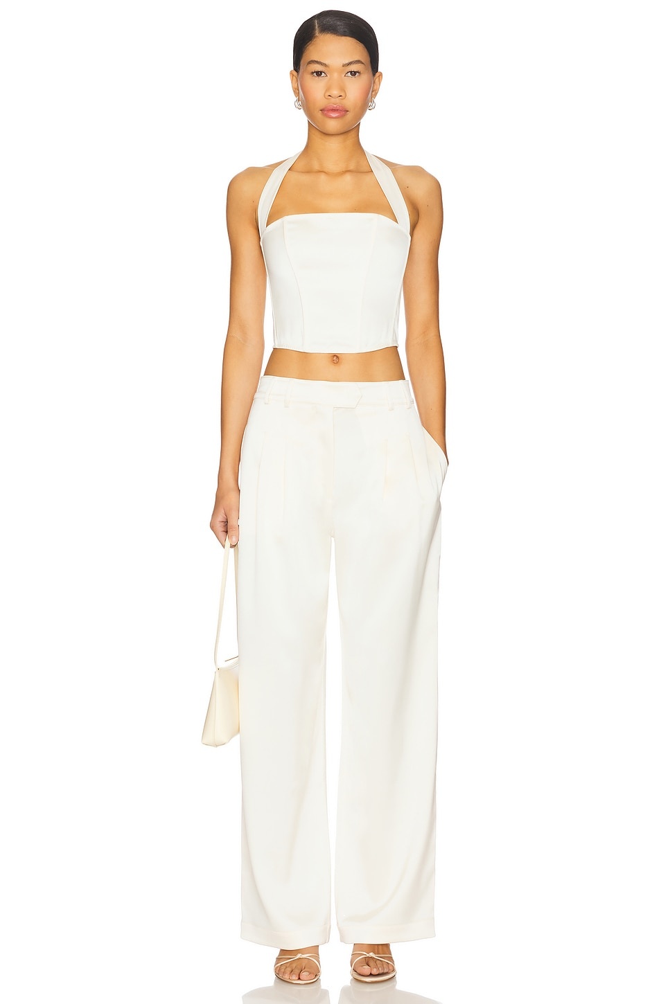 Satin Relaxed Pant - 5