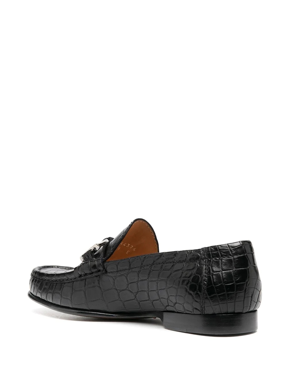 Caiden crocodile-effect loafers - 3