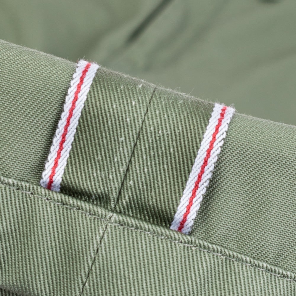IH-721-OLV 9oz Mercerised Cotton Chino Olive - 5