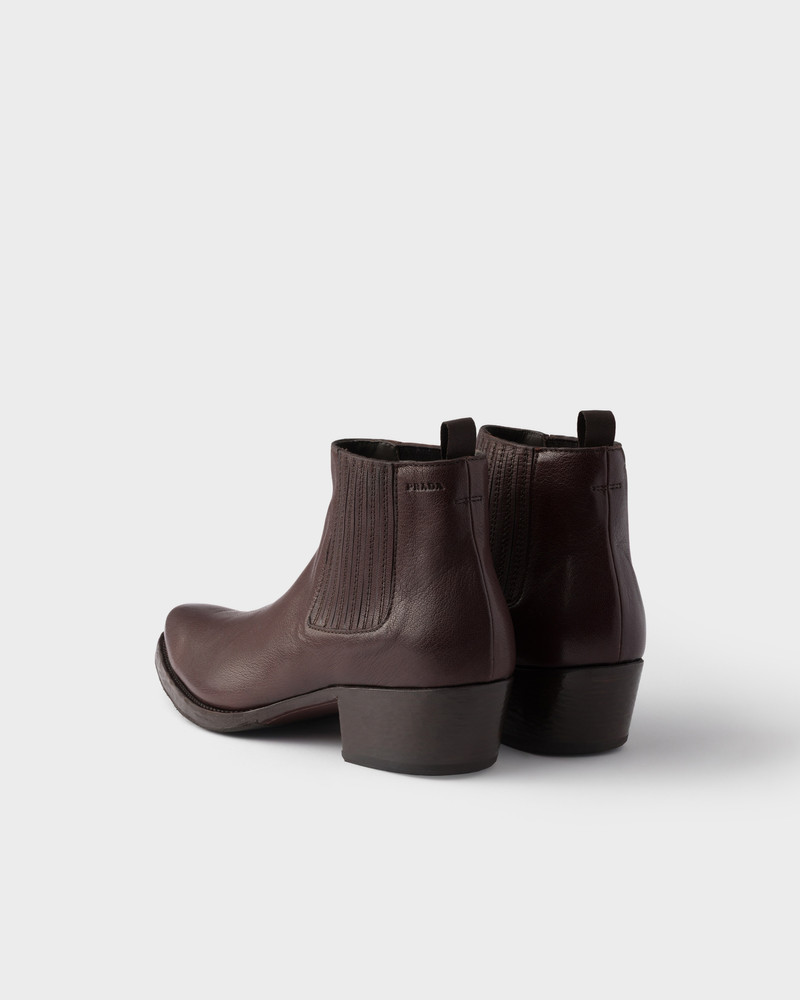 Leather Chelsea boots 4