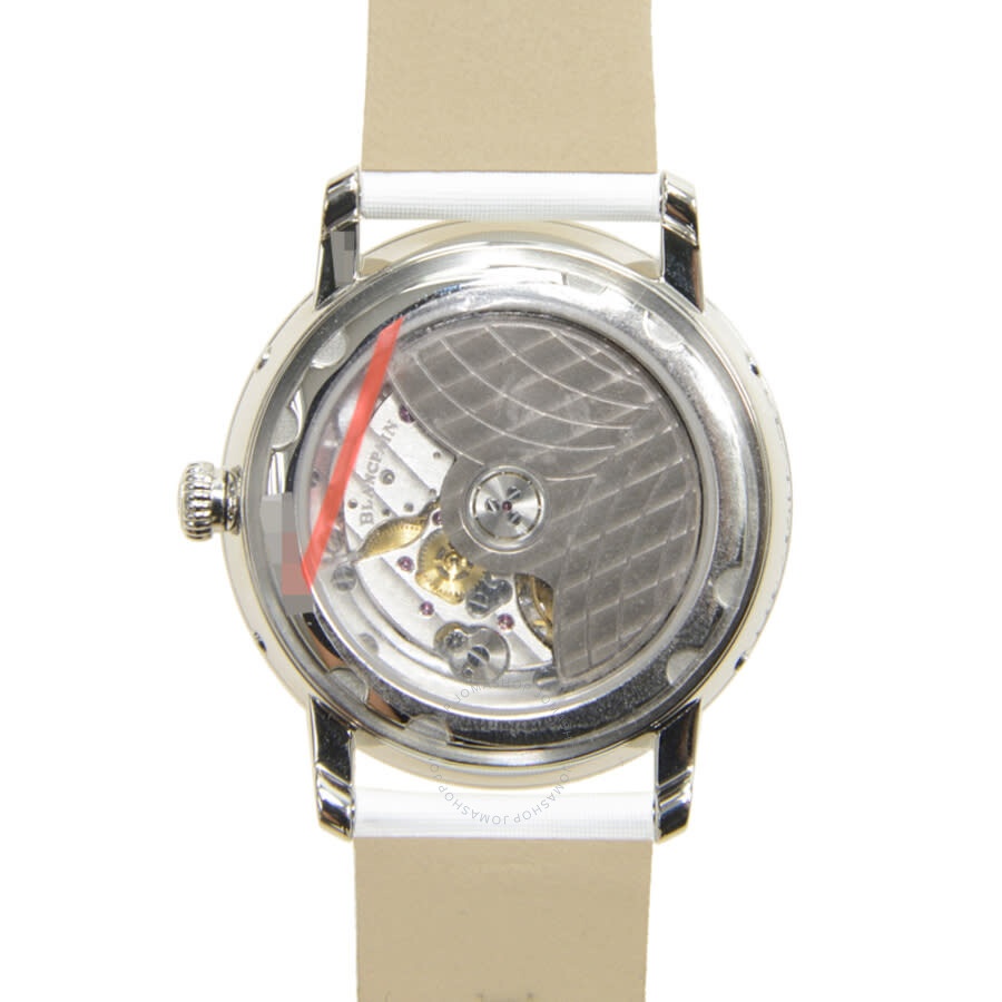 Blancpain Women Complete Calendar Moon Phase Automatic Diamond Ladies Watch 3663-4654L-52B - 4