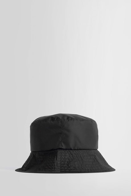 Moncler women's black logo bucket hat - 2