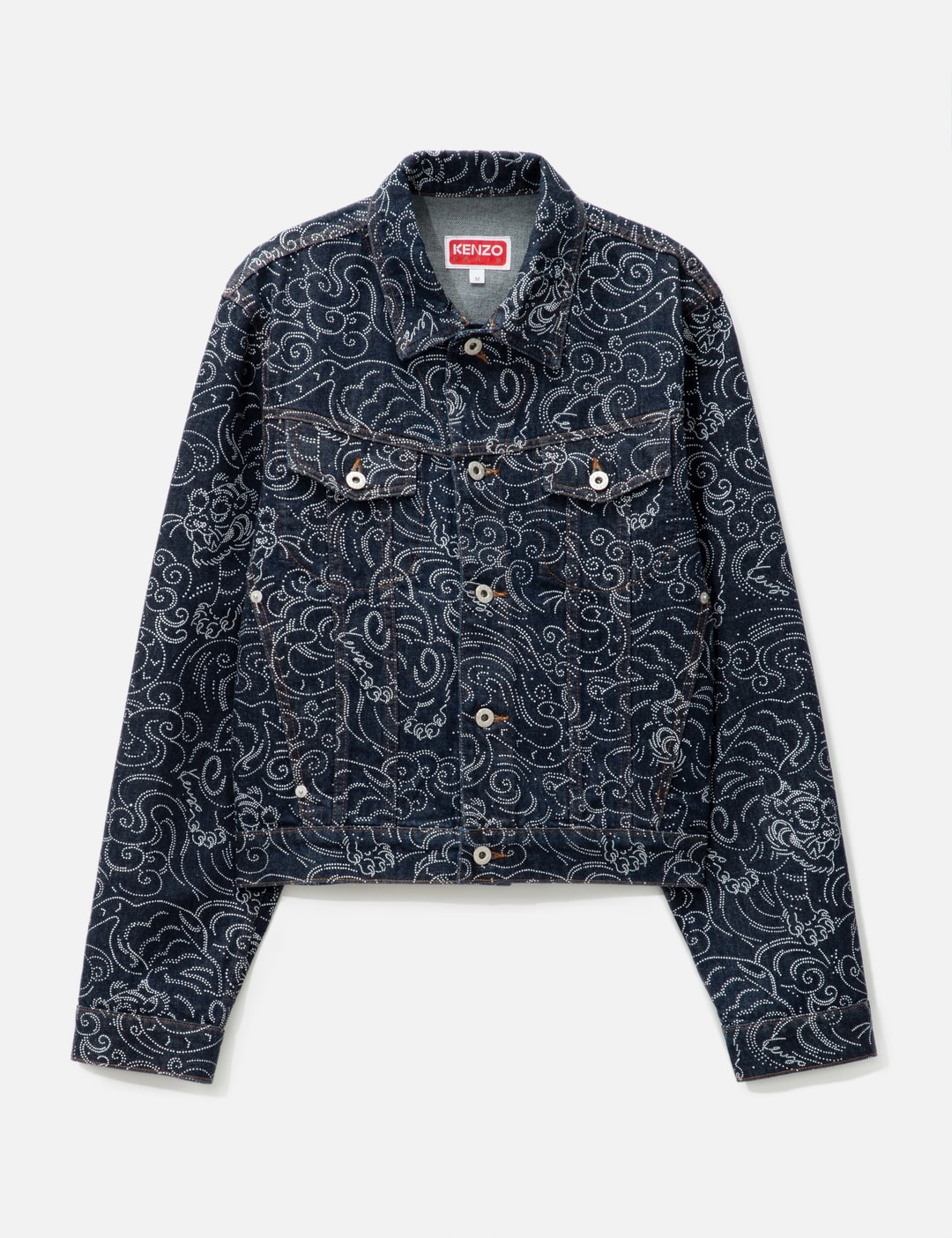 STAR TIGER DENIM JACKET - 1