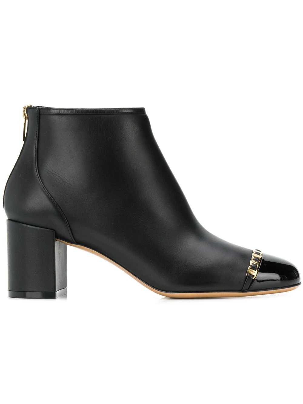 Vara Chain Detail Booties - 1