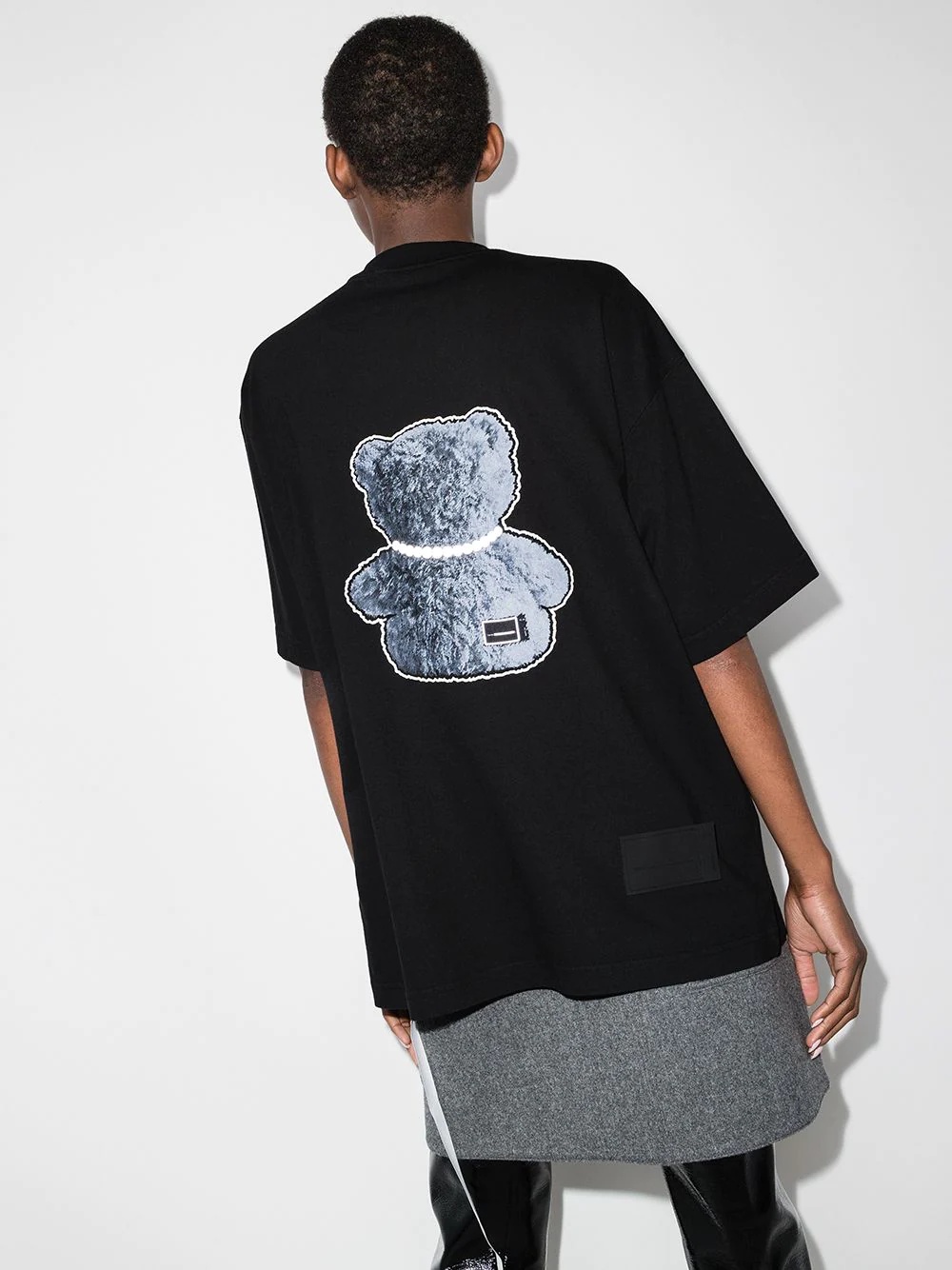 Pearl Necklace Teddy cotton T-shirt - 3