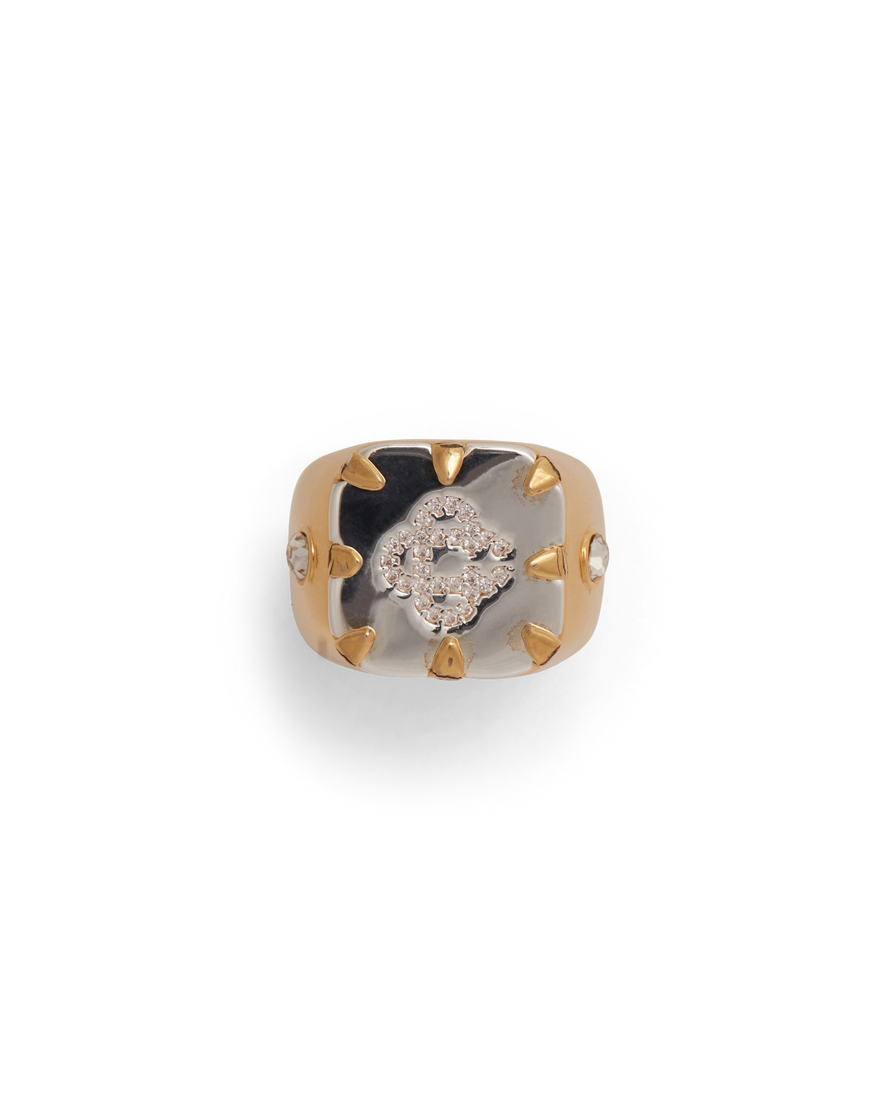 CC Logo Signet Ring | Casablanca Paris - 2