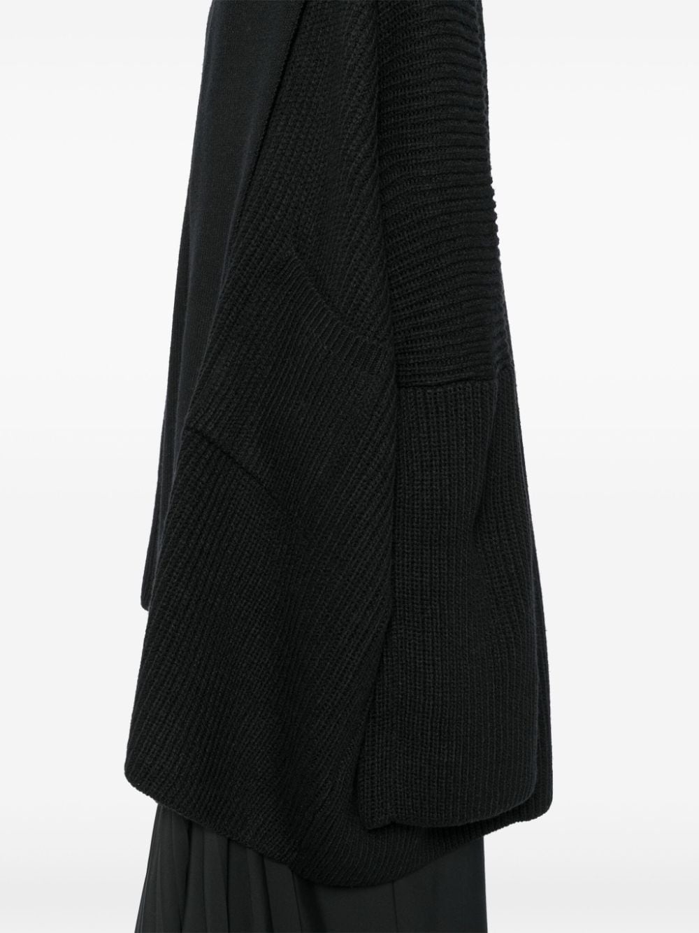 layered-design cardigan - 5