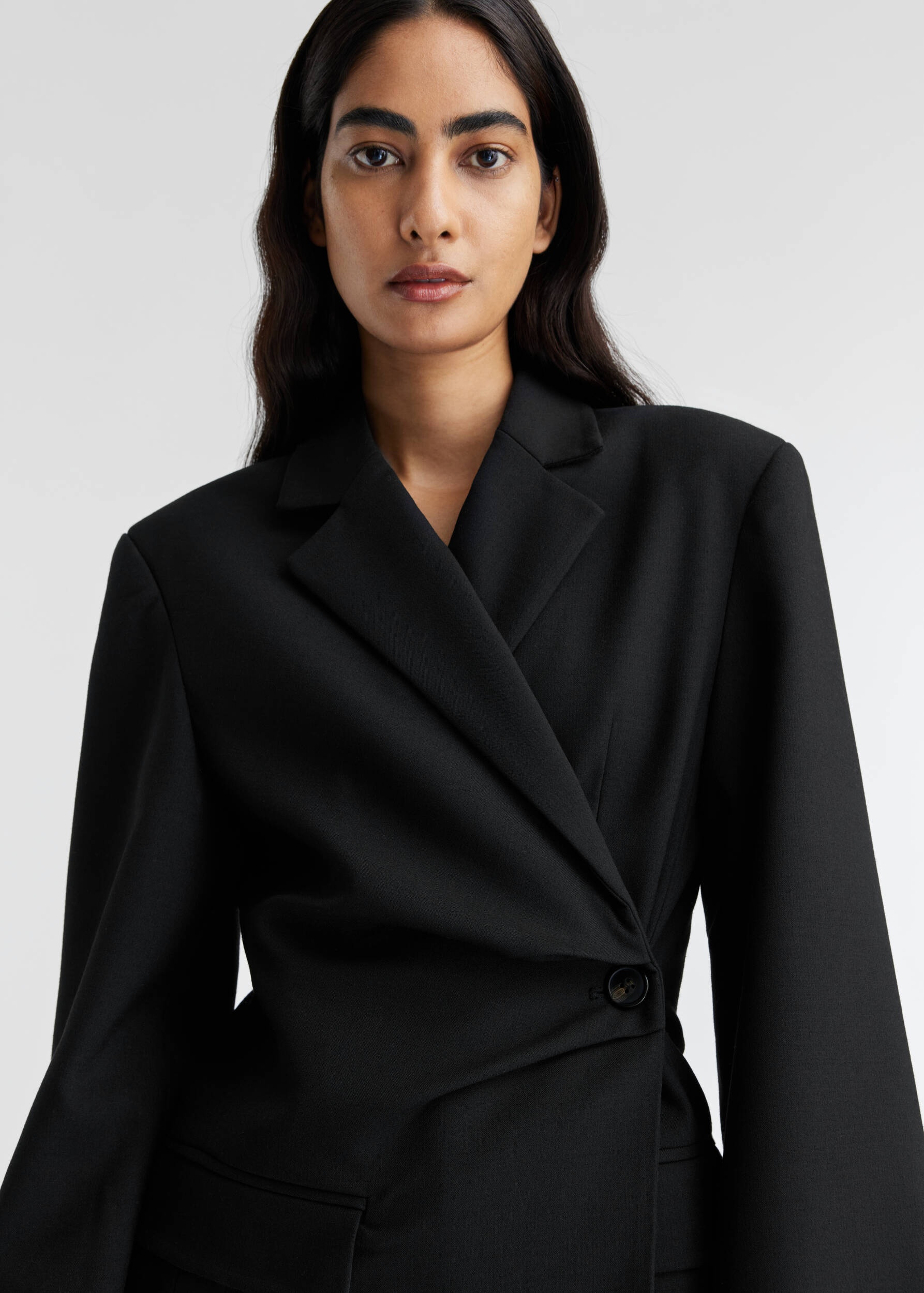 Dahlia Gathered Blazer - 5