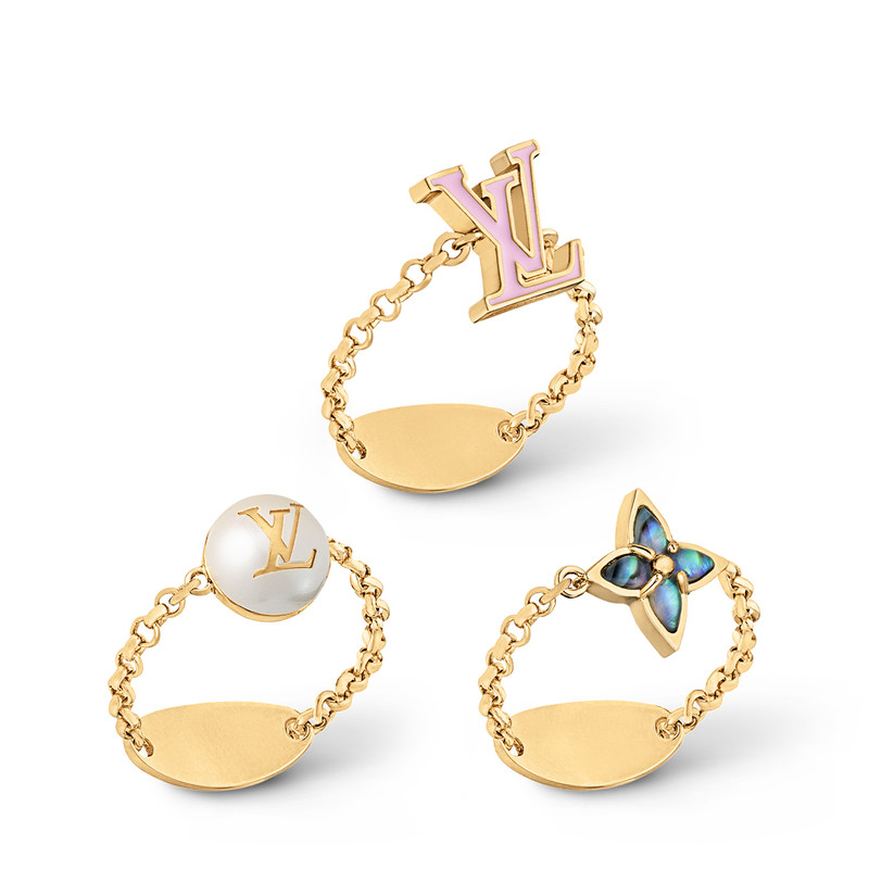 Louis Vuitton LV Layer Color ring set outlook