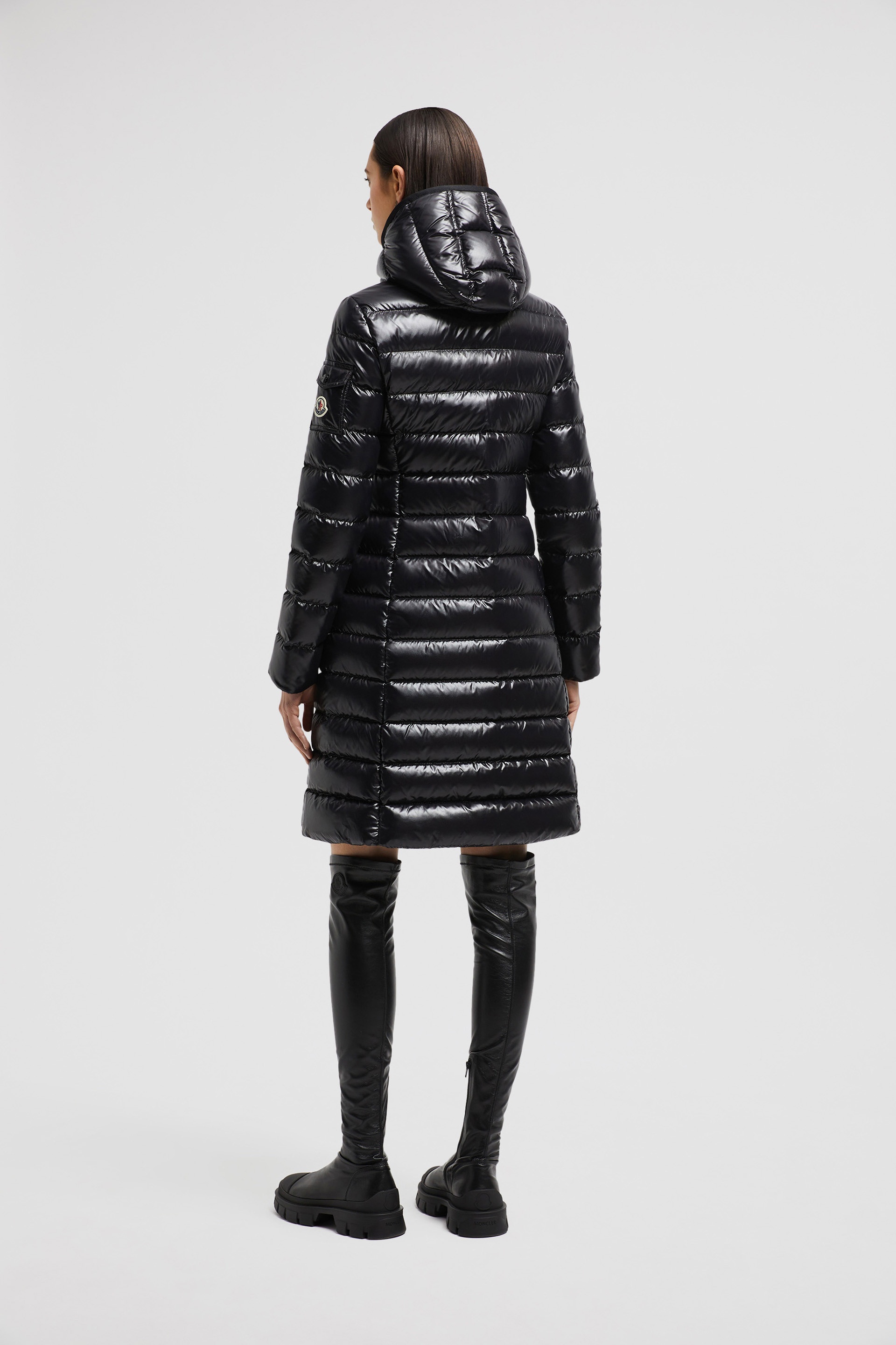 Moka Long Down Jacket - 5