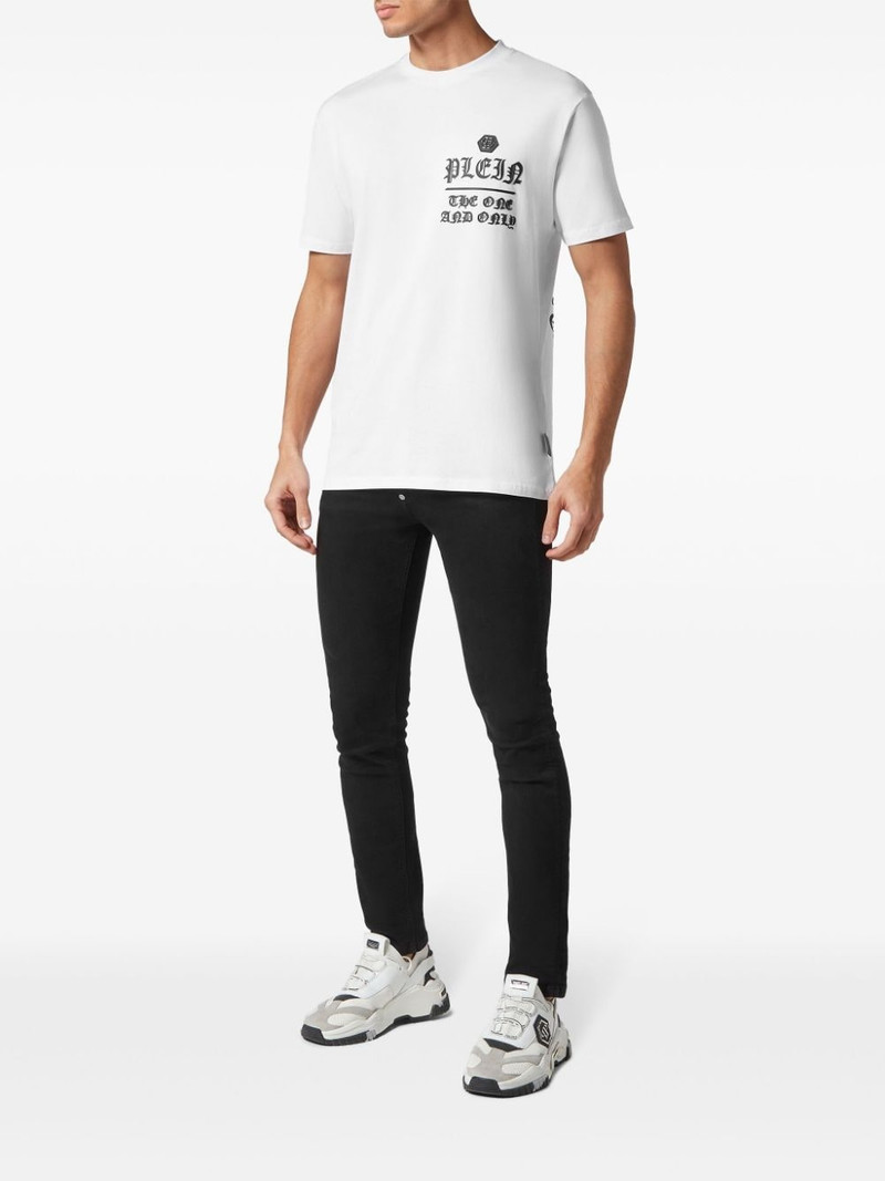 PHILIPP PLEIN graphic-print cotton T-shirt outlook