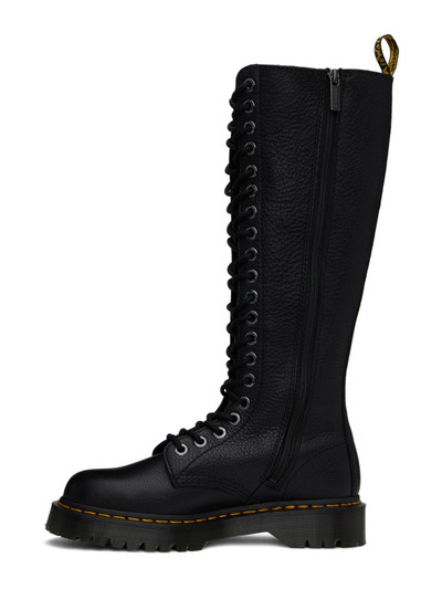 Dr. Martens Black 1B60 Bex Pisa Leather Boots outlook