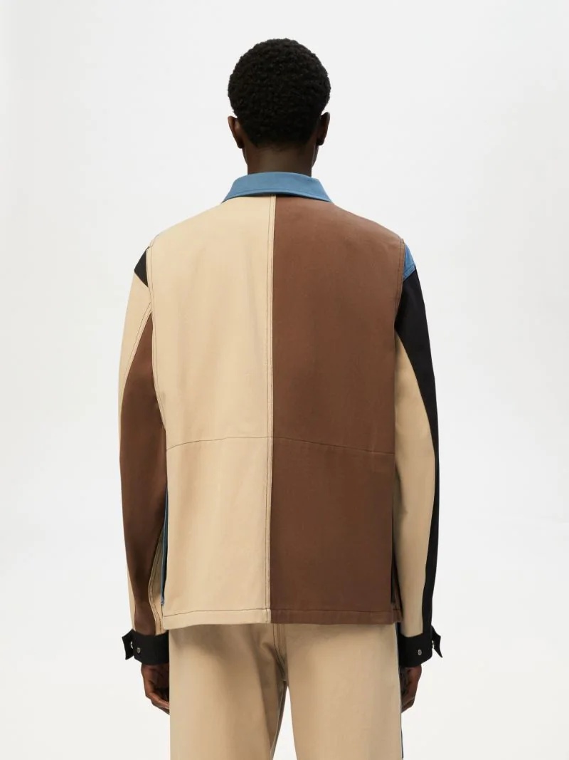 PANELLED WORKER JACKET - 5