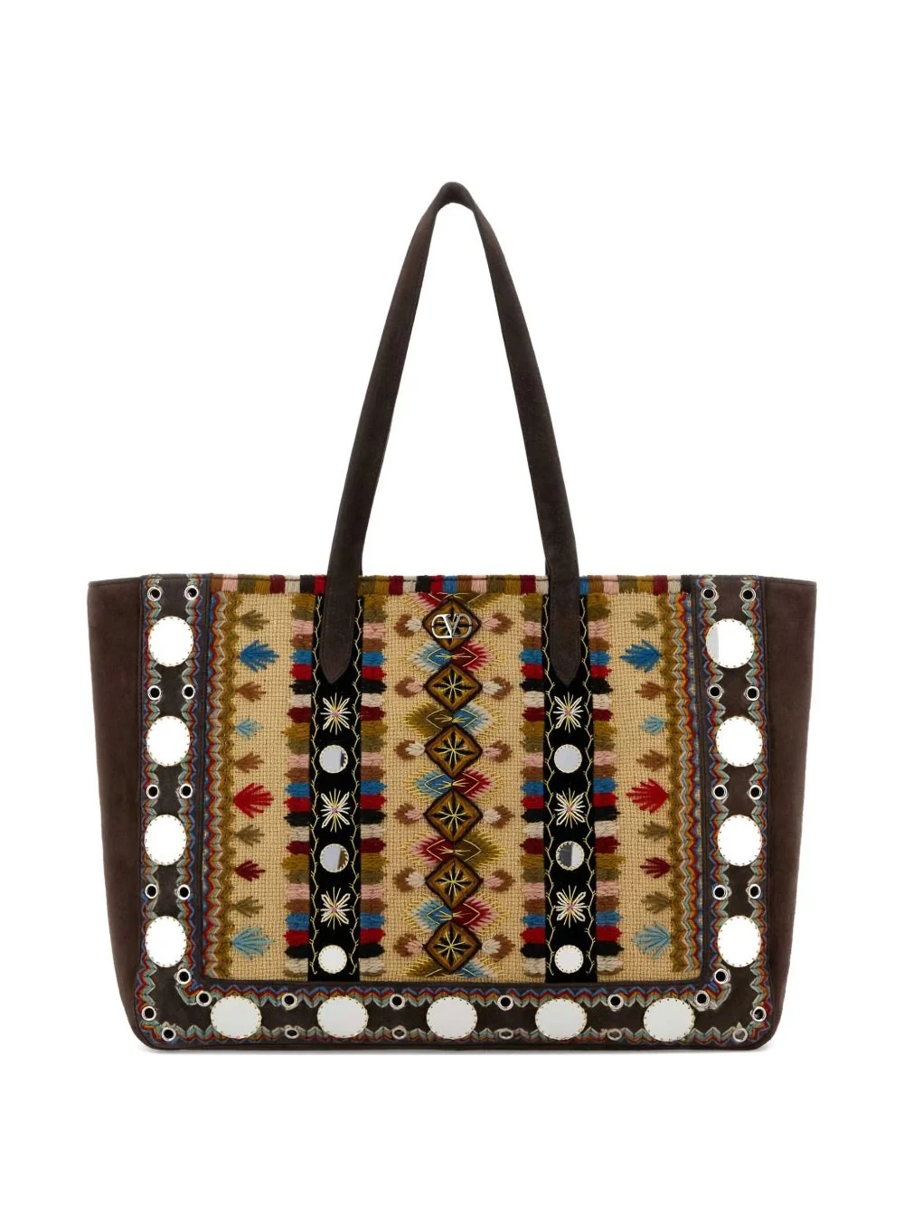 Nellcôte embroidered tote bag - 1