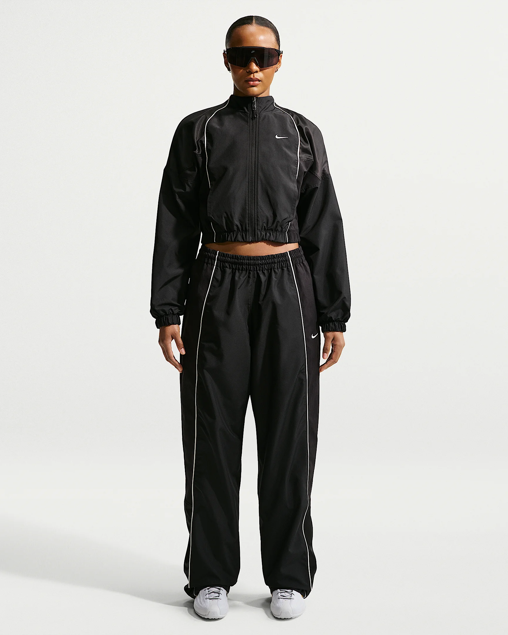Nike Sportswear Women's Oversized Mid-Rise Track Pants - 1