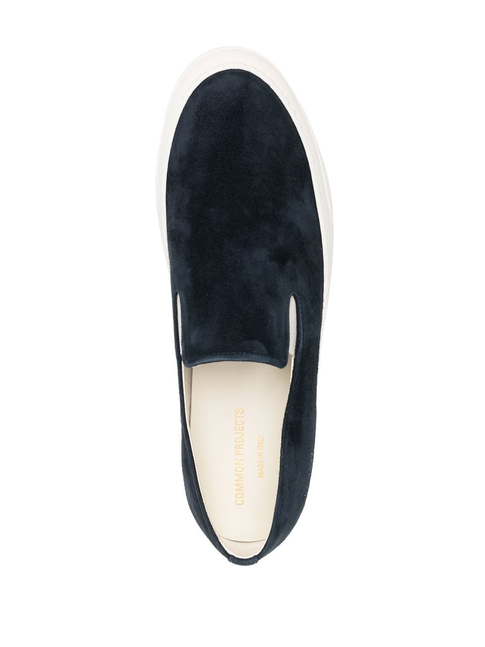 slip-on suede sneakers - 4