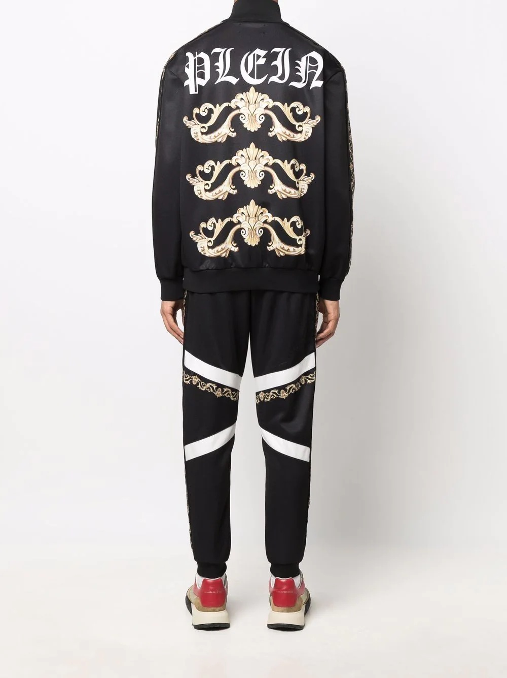Baroque-print gothic tracksuit - 4