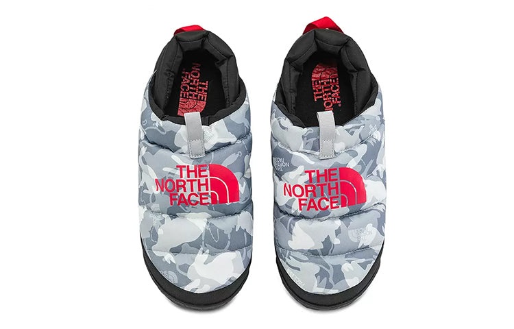 THE NORTH FACE Nuptse Mules 'Black White' NF0A5G2F-JBO - 4