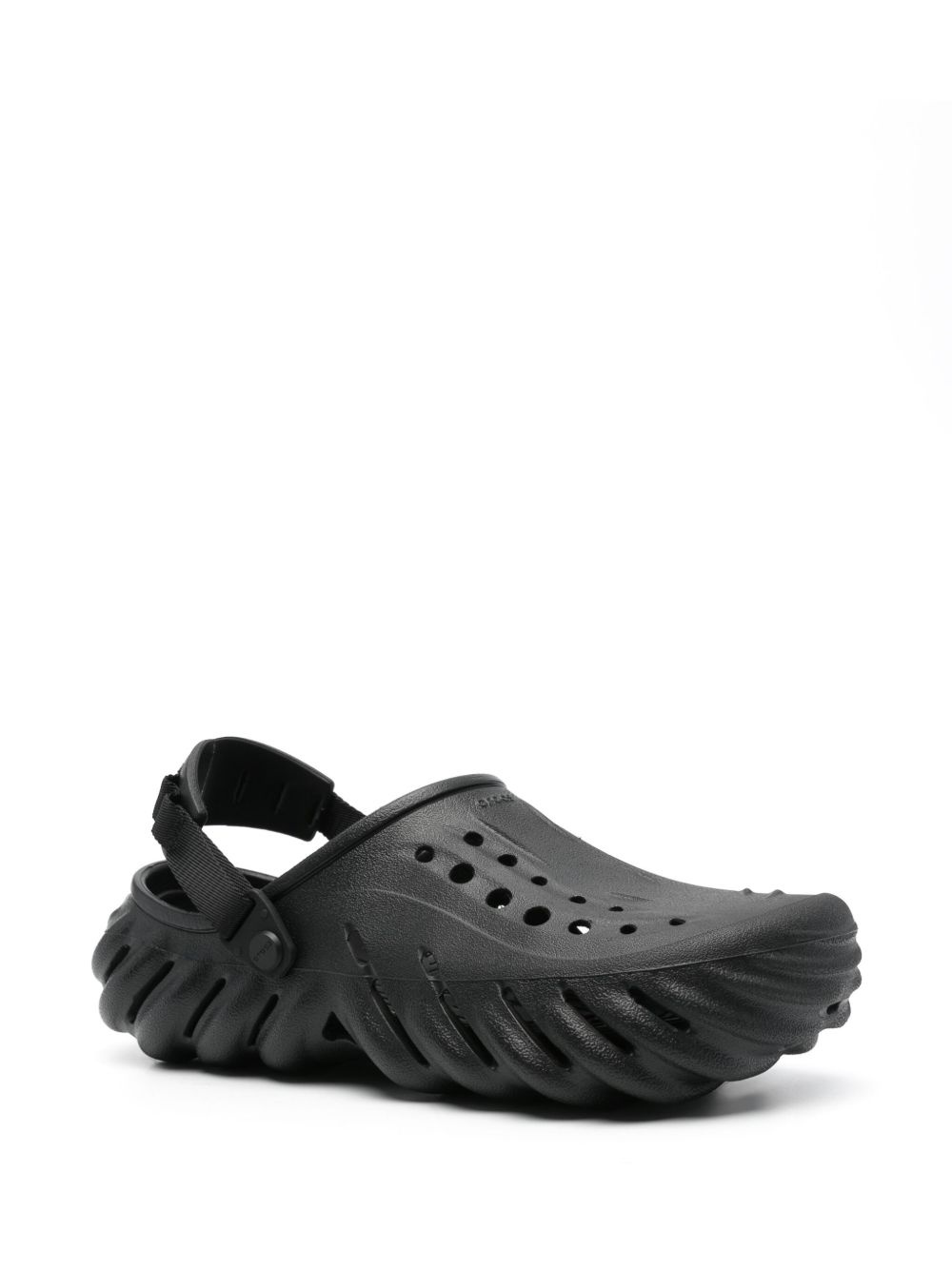 Echo logo-embossed clogs - 2
