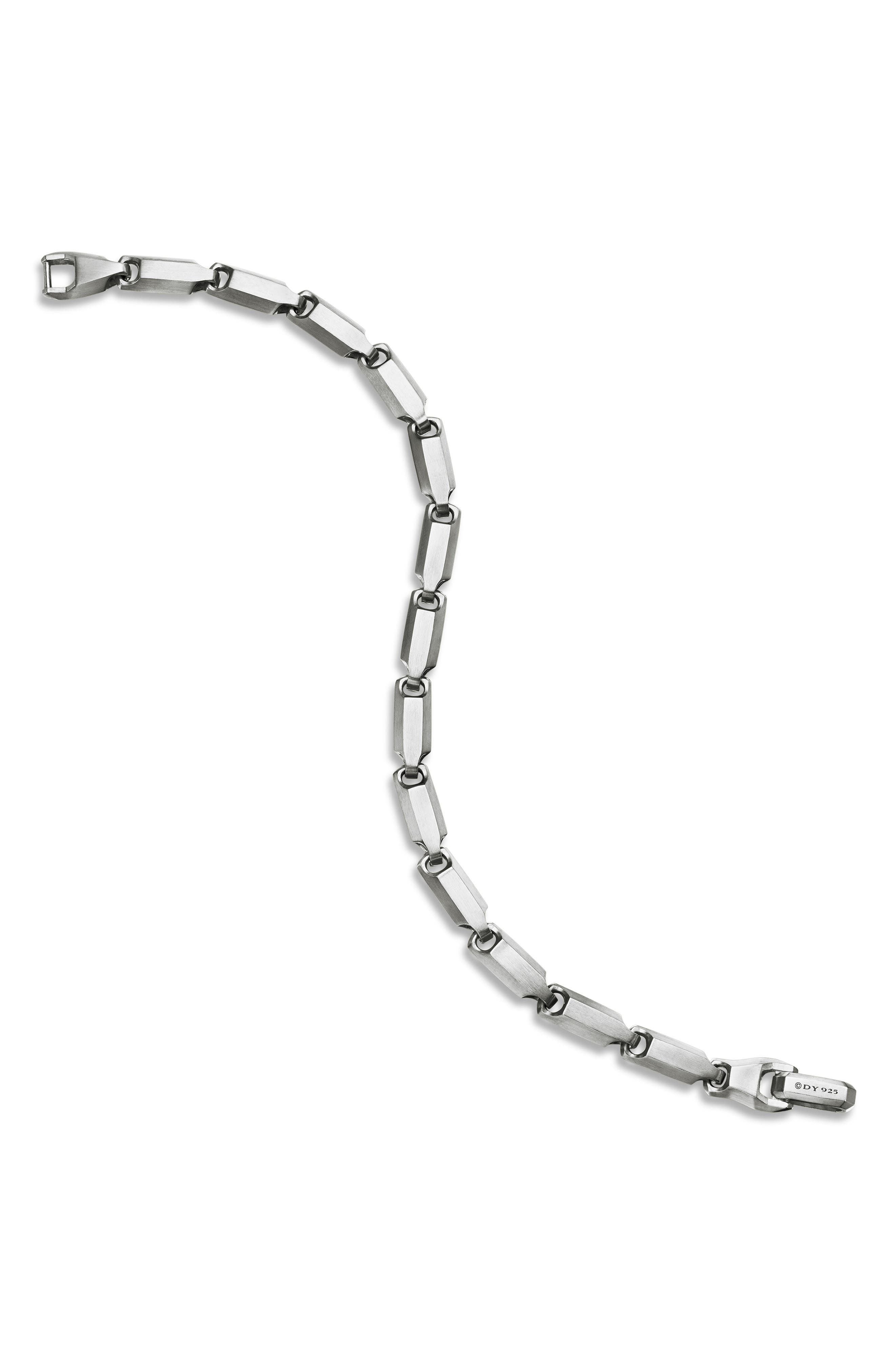 David Yurman Faceted Link Bracelet, 3mm in Sterling Silver at Nordstrom - 5