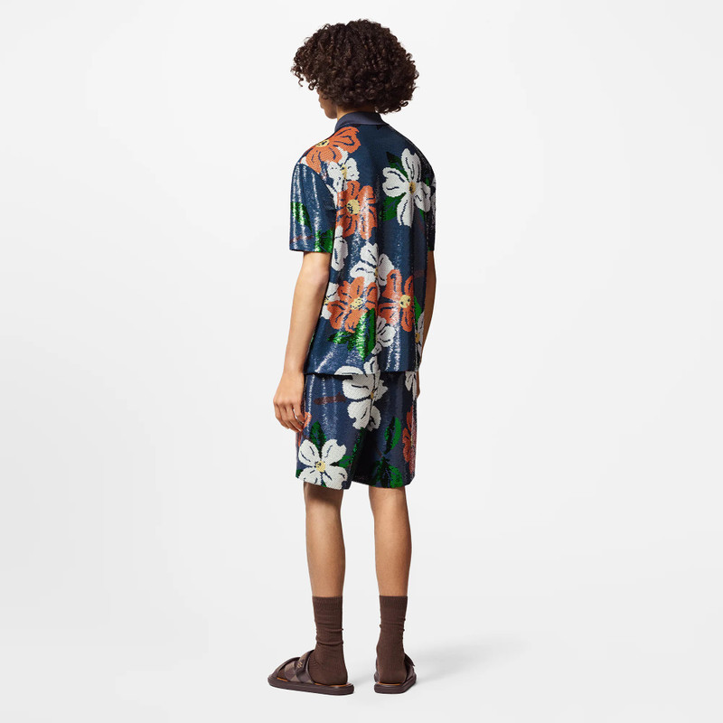 Sequin-Embroidered Short-Sleeved Shirt 3