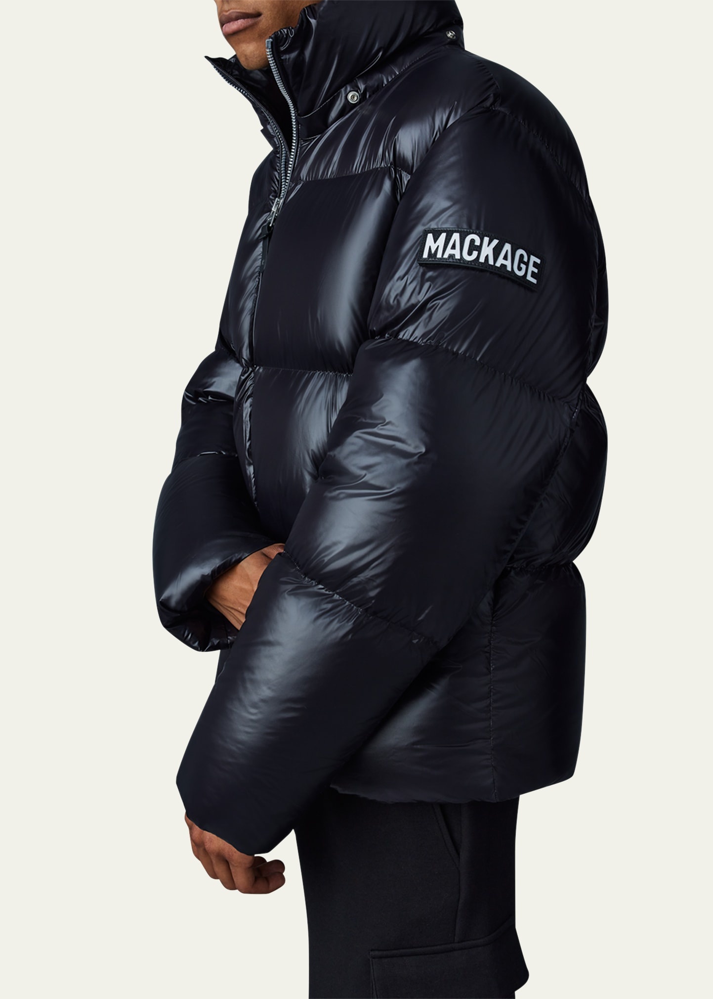Men's Kent Short Hooded Puffer Coat - 5