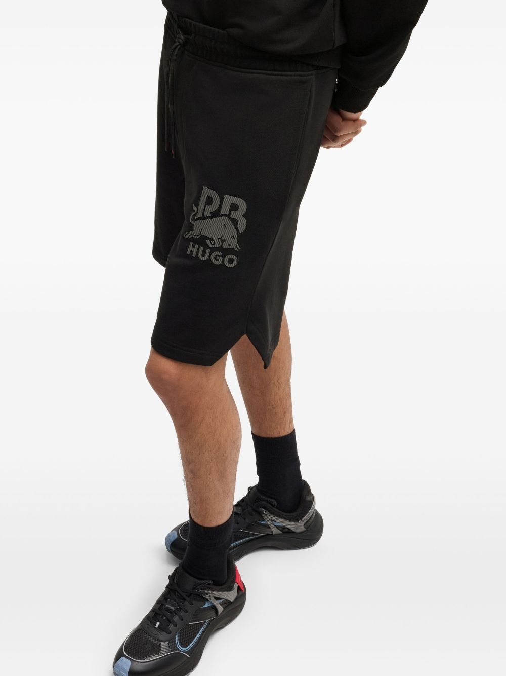 x RB logo-appliqué shorts - 5