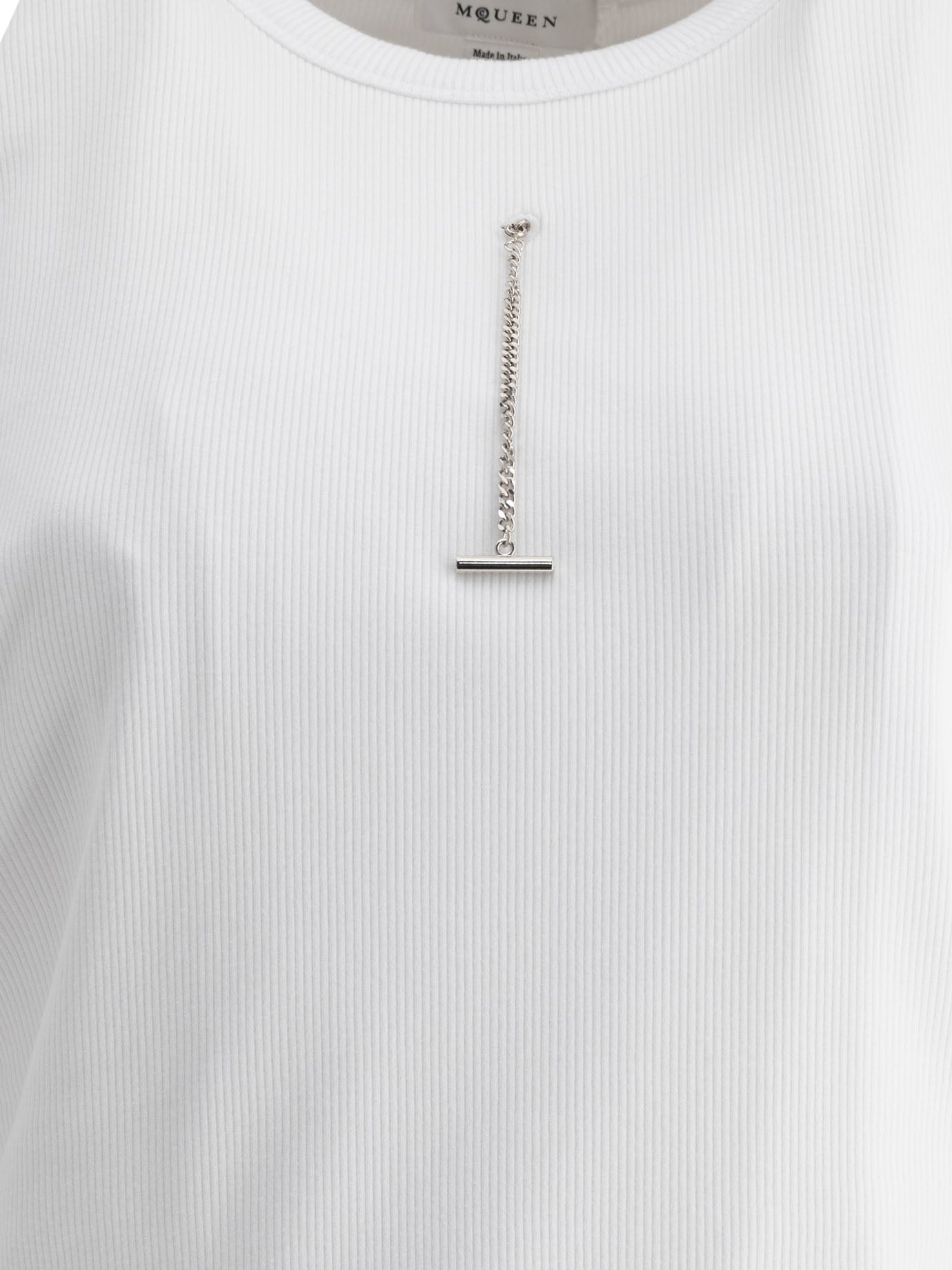 Alexander Mcqueen Ribbed Top - 3