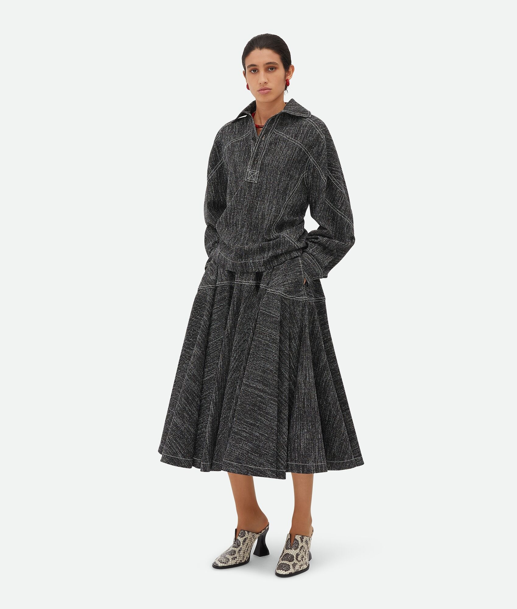Viscose And Silk Shirt - 4