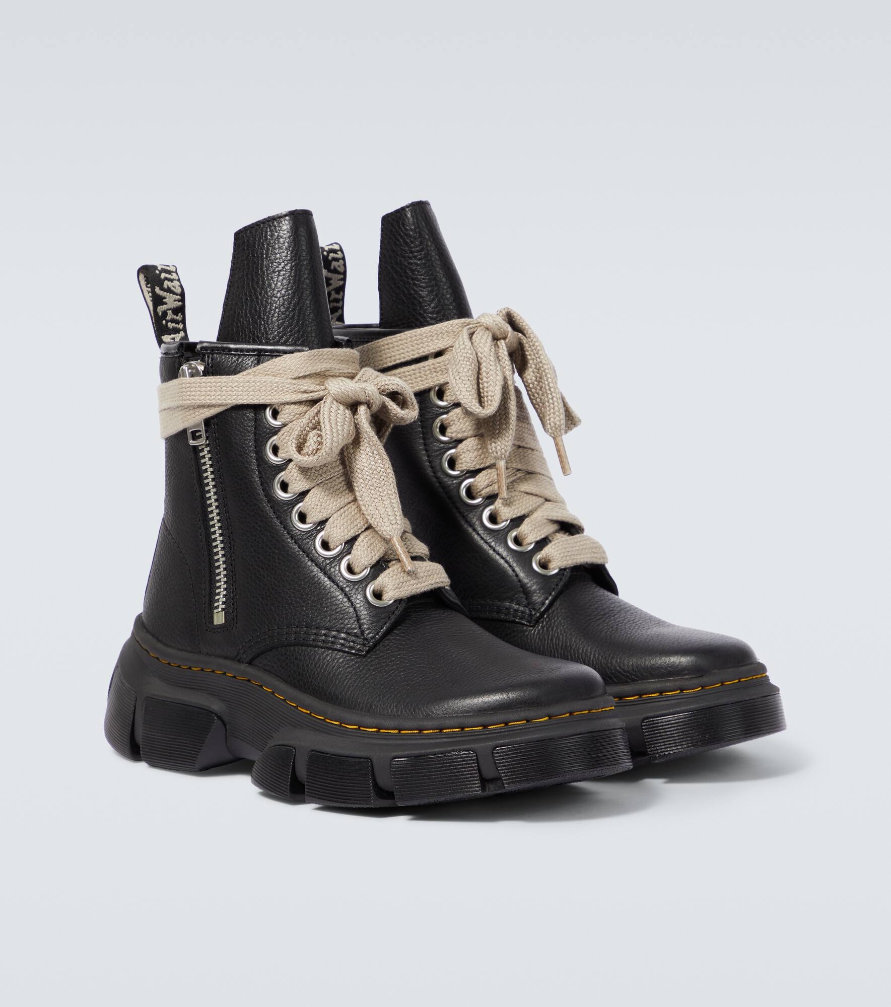 x Dr. Martens 1460 DMXL Jumbo Lace leather boots - 5