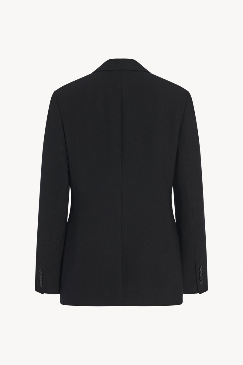 The Row Linda Jacket in Virgin Wool outlook