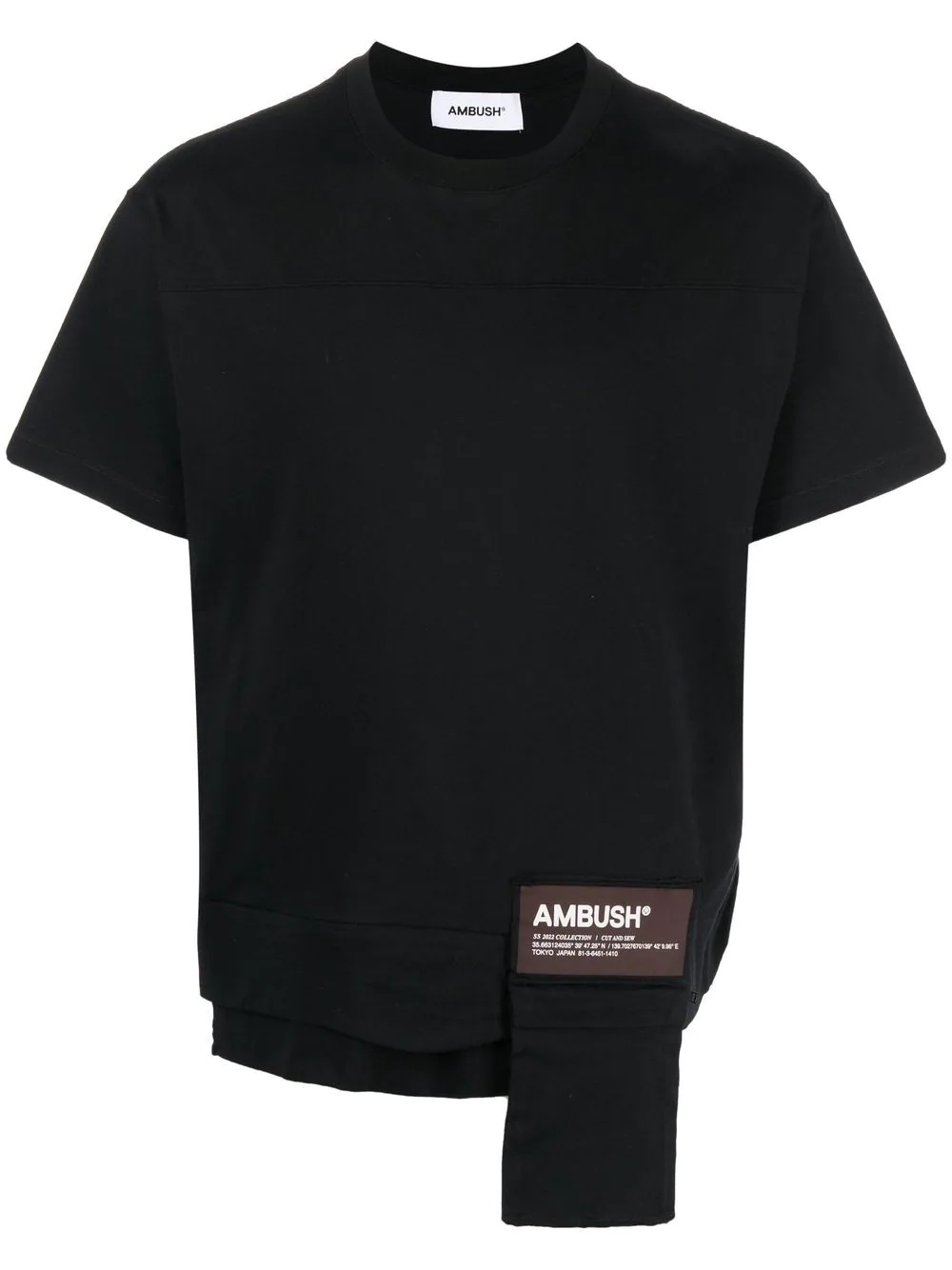 waist-pocket T-shirt - 1