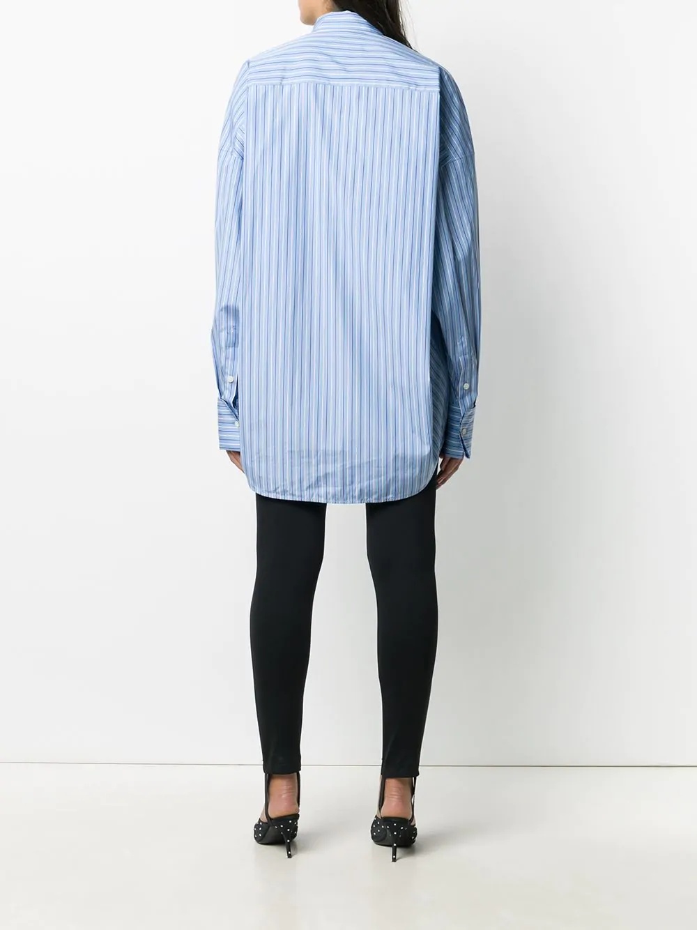 oversized striped shirt - 4