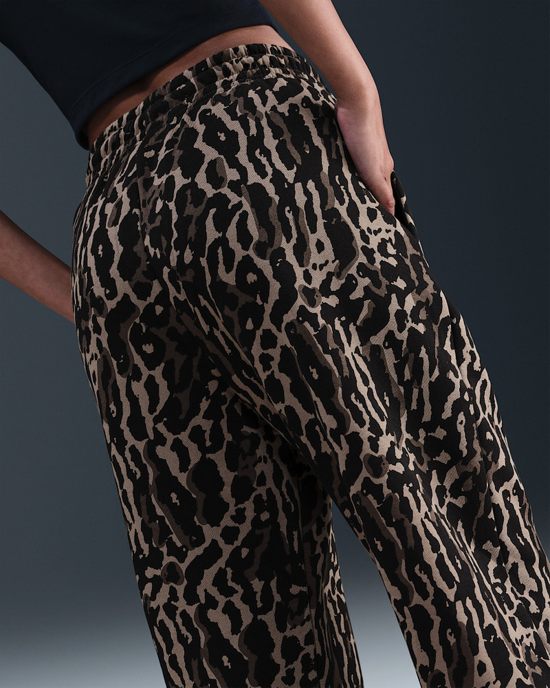 Nike Sportswear Phoenix Fleece Women's High-Waisted Oversized Printed Sweatpants 3
