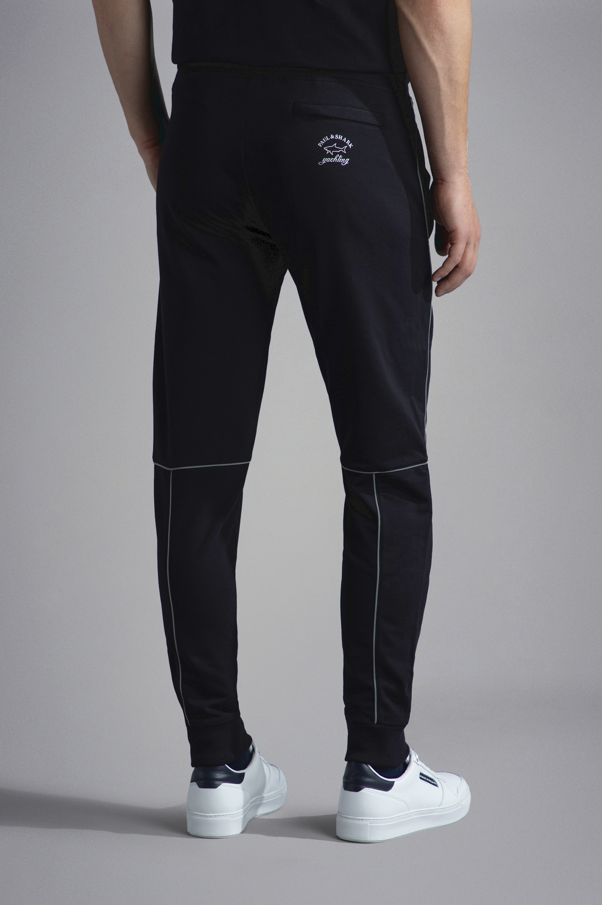 SUPER SOFT STRETCH TRACK-PANTS WITH REFLEX LOGO - 2