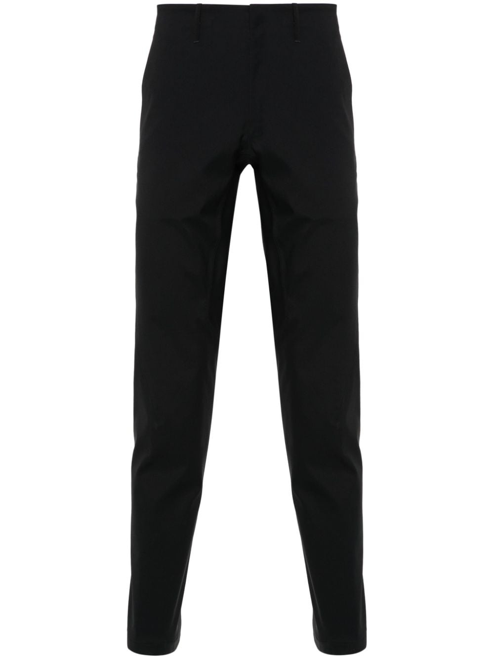 seam-detailed tapered trousers - 1