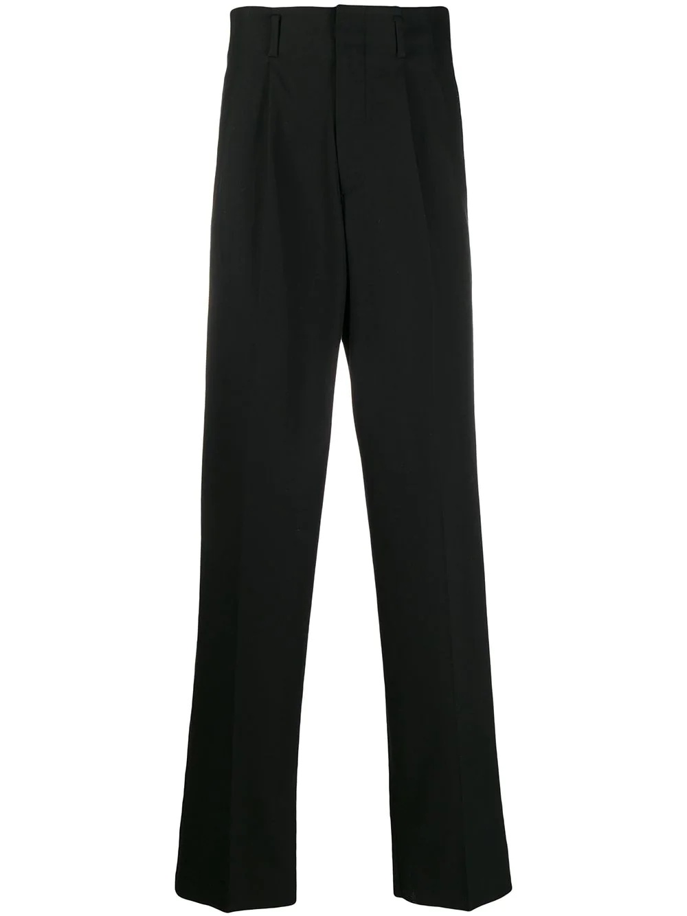 side band loose-fit trousers - 1