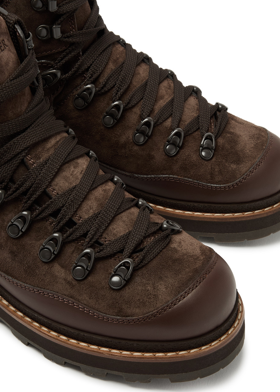 Moncler Peka Trek Suede Hiking Boots - 3