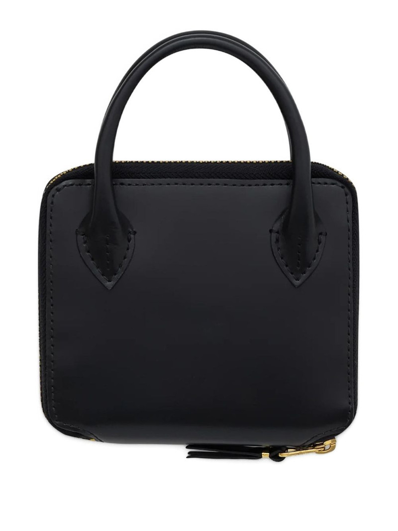 Comme Des Garçons zip top-handle wallet outlook