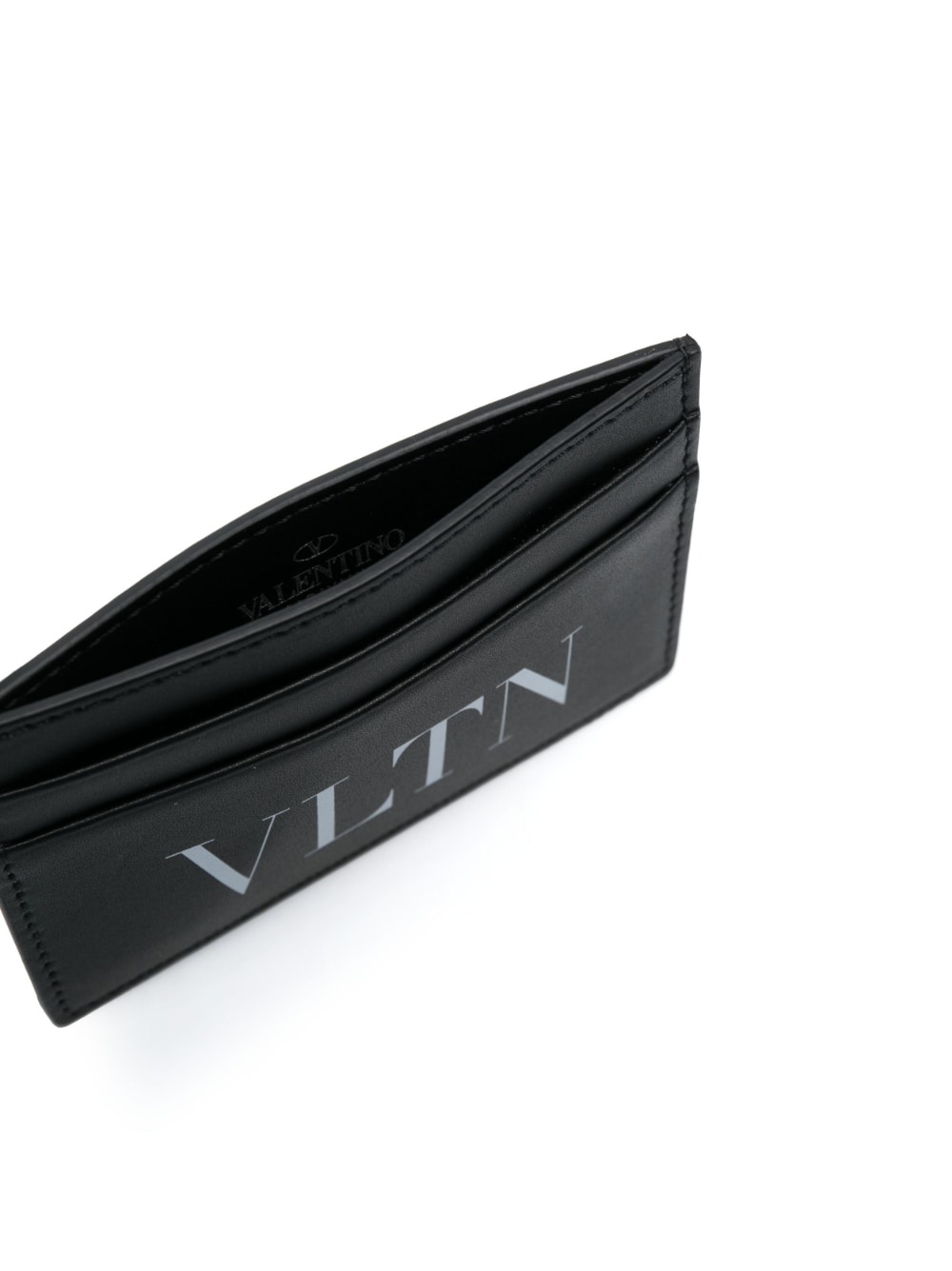 VLTN logo-print cardholder - 3