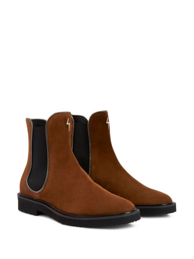 Giuseppe Zanotti Jaky suede Chelsea boots outlook