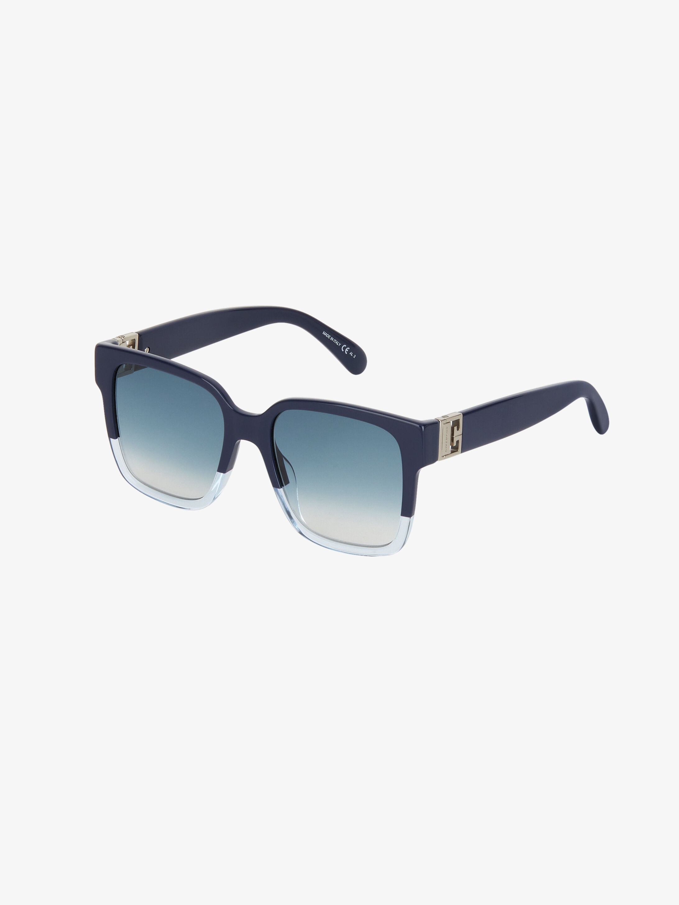 Two tone GV3 square sunglasses in acetate - 1