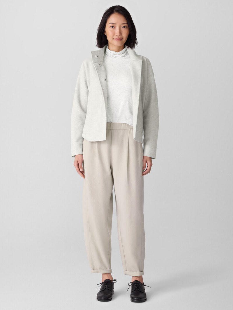 EILEEN FISHER Felted Wool Jersey Lantern Pant in Regenerative Wool outlook