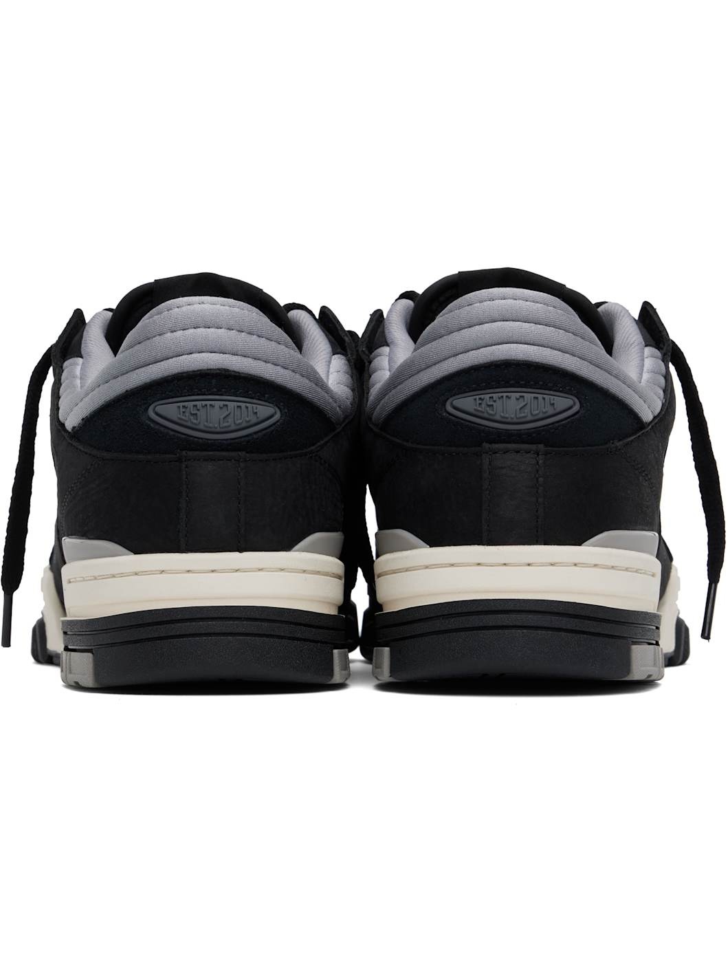 Black & Gray Onyx Sneakers - 2