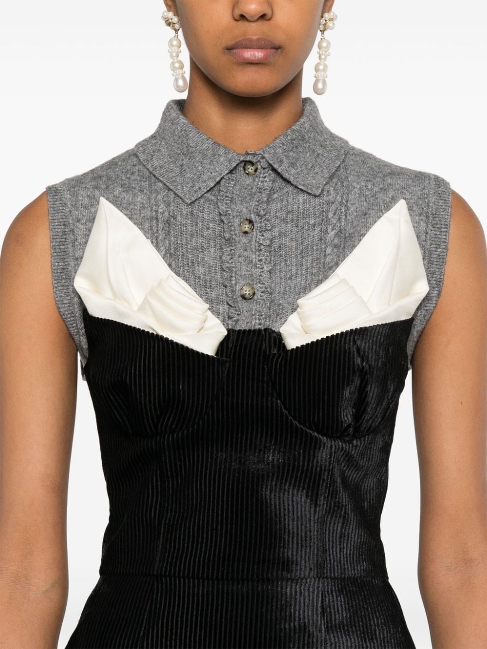 bustier mini dress - 5